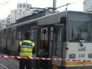 Accident de tramvai la Piaţa Sfânta Vineri