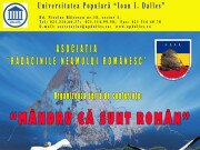 Conferinţă despre Rădacinile Românilor: „Mândru că sunt Român”